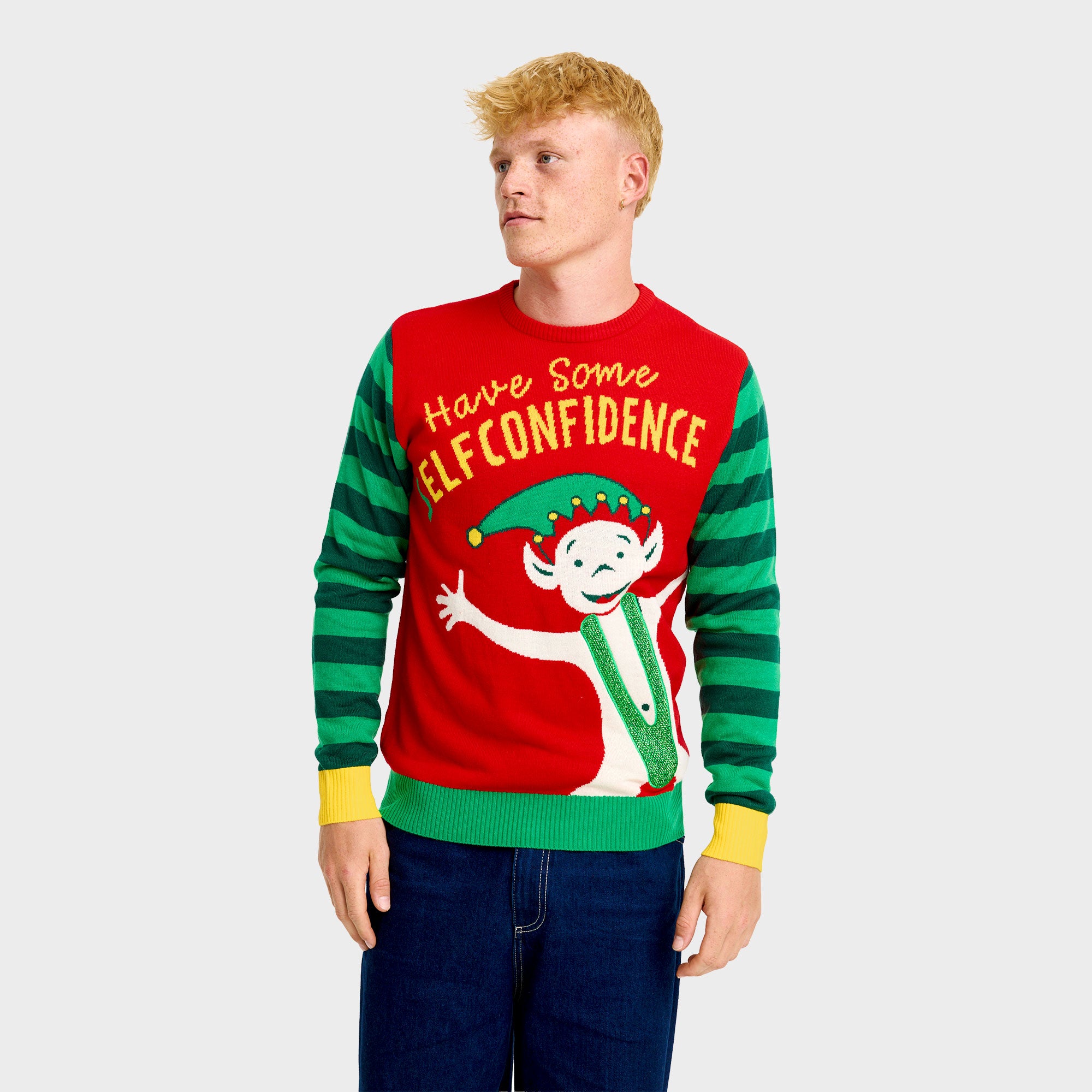 Elf Confidence julesweater - Herre